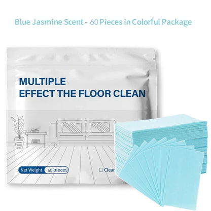 Multi-Surface Disposable Floor Cleaning Cloths – 60-Piece Pack